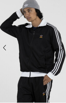 adidas Beckenbauer Germany World Cup Track Jacket Black White Red