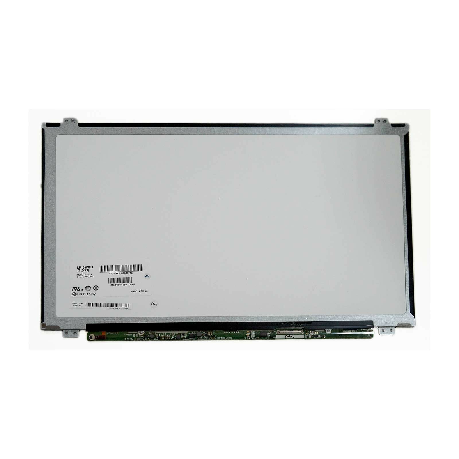 LP156WH3(TL)(S3) for HP LCD Screen Replacement New LED HD Glossy 40pins