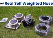 Pond Aerator Aeration System 3/4 HP Pump w/ Timer Heavy Duty 200' Hose Diffuser