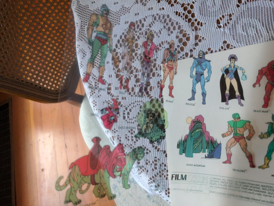 HE-MAN ANIMACIÓN CEL ART FILMACIÓN MOTU CONCEPTO DE PUBLICIDAD She-Ra De colección F1 Foto 4 de 4