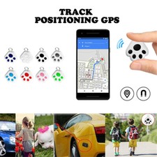 GPS Pet Cat Dog Tracker Mini Anti-Lost Waterproof Bluetooth Locator Accessories