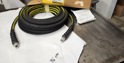 Enerpac H9350 50' 10K-PSI Hydraulic Pump Cylinder Hose 3/8'' .38'' ID. NEW NO BOX