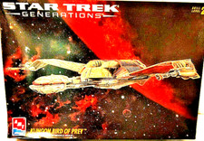 Star Trek Generations Klingon Bird of Prey Model Kit Toy 1995 ERTL Spaceship
