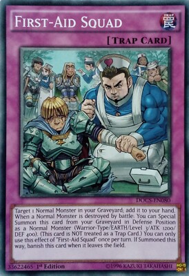 DOCS-DE080 FIRST-AID SQUAD COMMON 1.AUFLAGE YuGiOh KARTE