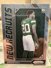 2022 Panini Prizm Football Breece Hall New Recruits RC #NR-10 Rookie 🔥