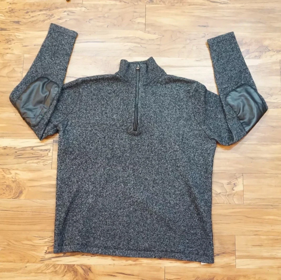 Mens Sweater Elbow Patches