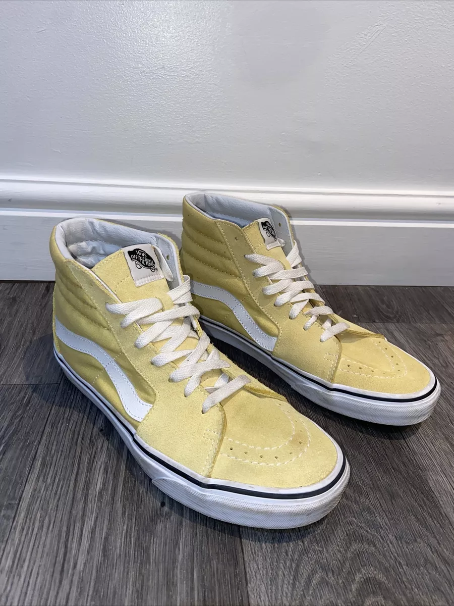 Vans pale yellow sale