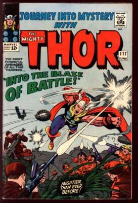JOURNEY INTO MYSTERY #117 5.5 // ENCHANTRESS APP MARVEL 1965