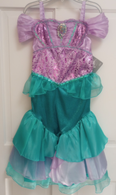 Disney Store The Little Mermaid Ariel Costume Size 4 NWT | eBay