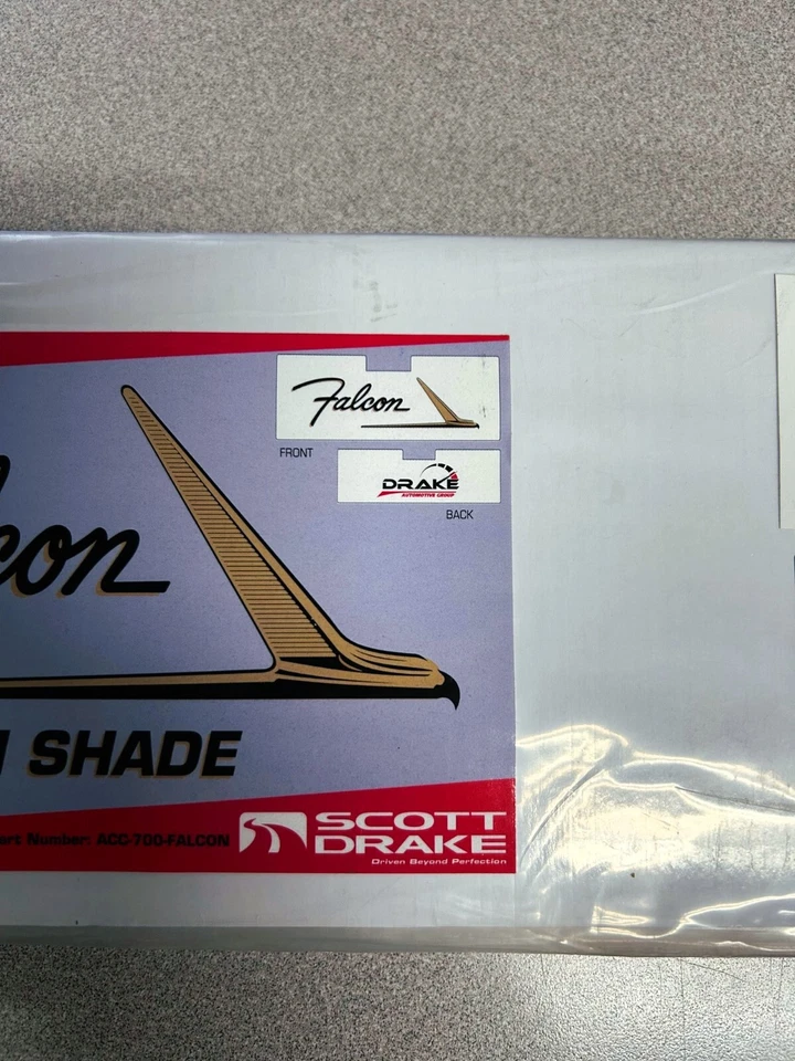 1960-1970 Ford Falcon Sun Shade - Scott Drake - Novo/Descontinuado! - Imagem 4 de 4