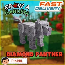 Diamond Panther - Grow A Garden | GAG 🌻 Fast Delivery-Cheap Pets!