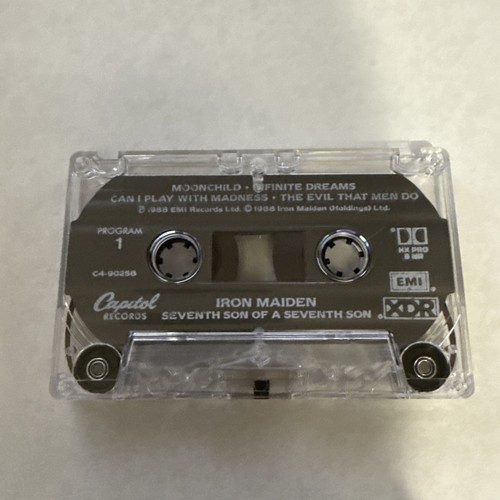 Iron Maiden - Seventh Son Of A Seventh Son Cassette Tape EMI 1988 - Bild 3 von 3