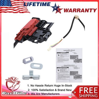 Washer Lid Lock Latch Switch Assembly W10404050 PS3497627 for Whirlpool, Kenmore
