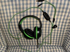 Gaming Wired Headset Green  Black