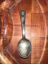Vintage Gerber Baby Spoon,  Silverplate, Winthrop, 4 1/8"
