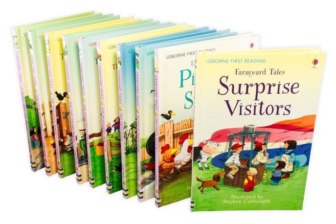 Usborne First Reading Farmyard Tales 10 Books Set Collection Dolly and | Usborne