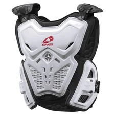 EVS  F2-W-M F2 Roost Deflector White - Medium
