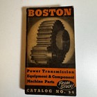 Boston Gear Power Transmission Equipment & Component Machine Catalog #54 1946