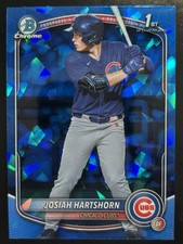 2025 Bowman Draft Sapphire Josiah Hartshorn 1st Prospect Chicago Cubs #BDC-21