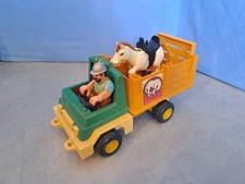 Fisher Price 330 LKW Husky Helpers Truck Lastwagen + Pferd