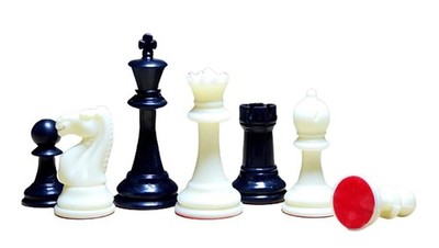 StonKraft - Tournament Chess Pieces (with Two Extra Queens) Chessmen Staunton...