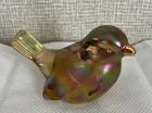 FENTON Hand Painted Signed Cutshaw BIRD Glass Figurine 50th Anniversary (12)