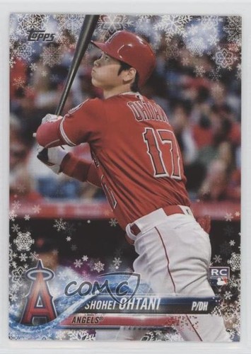 2018 Topps Holiday WalMart Mega Box Shohei Ohtani #HMW17 Rookie RC ud0