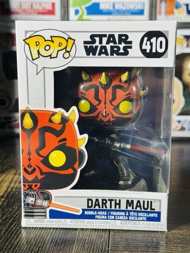 Darth Maul - Star Wars - Funko Pop 410 With Protector