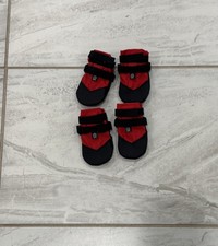 Ultra Paws Dog Boots Red Rugged Trails Hiking...