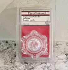 New Phoenix/Streamway HC-133 Diverter Crystal Lucite Replacement Handle Lasco