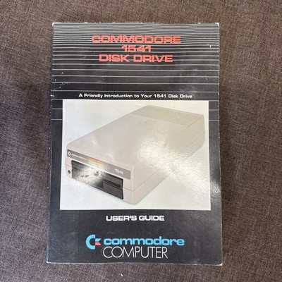 Commodore 1541 Disk Drive Bedienungsanleitung User's Guide C64 Anleitung Booklet
