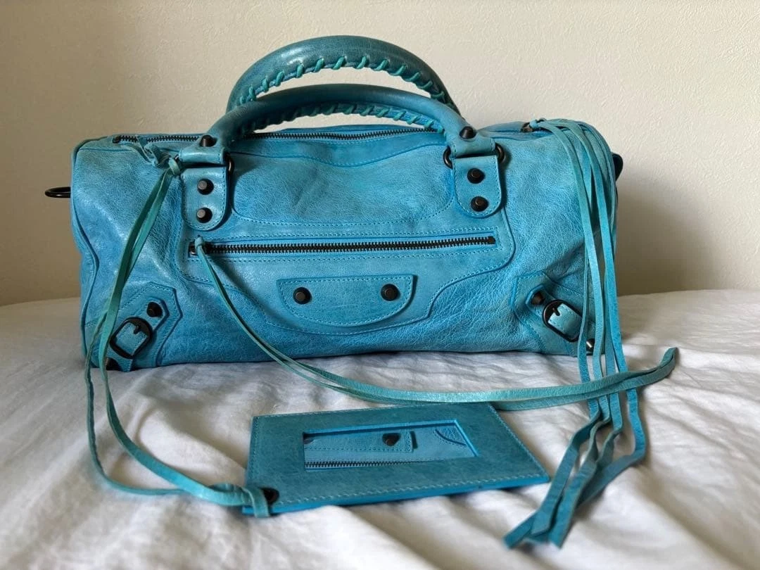 Balenciaga Blue Bags & Handbags for Women for sale | eBay