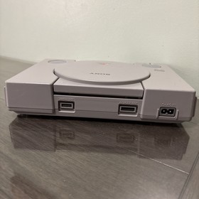 Sony PlayStation 1 SCPH-9001 PS1 Console, Cables & Island Blue Controller TESTED