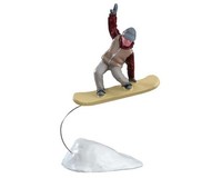 Lemax-22048-269 Trickster, Weihnachtsdorf, Weihnachtsfiguren, Ski-Abfahrt