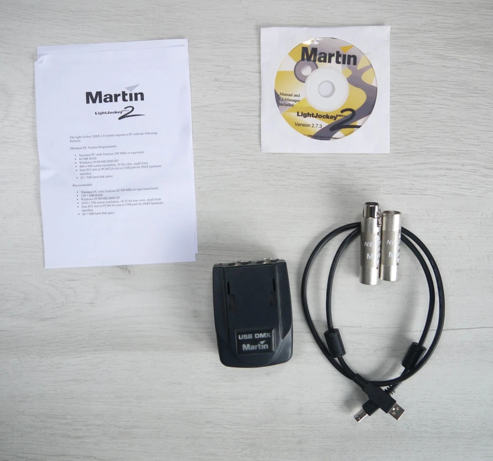 Martin LightJockey Universal USB to DMX controller interface - Image 2 of 4