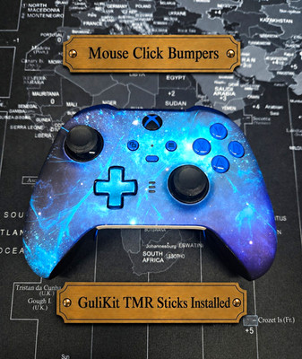 Microsoft Xbox Elite Series 2 Wireless Controller Blue/Purple/Black TMR Sticks