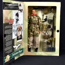 12" WW2 German Paratrooper  Gran Sasso  Italy 1:6 Scale FallschirmJäger TUS NIB