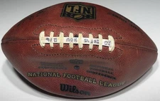 Jaguars Anthony Smith Game Used Career INT #6 12/6/2009 vs Houston Texans