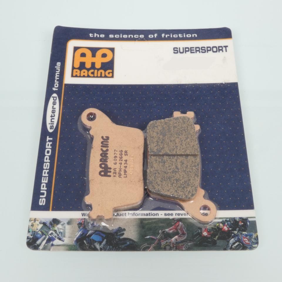 Plaquette de frein AP Racing Honda 600 CBR F endurance et freinage arrière stable