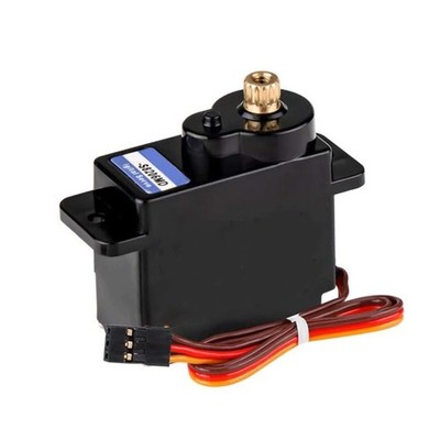 Metal Steering Gear Micro Servo JR Plug For 1/24 Axial SCX-24 RC Crawler Car