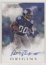 2016 Panini Origins Rookie Auto Paul Perkins #135 Auto i6j