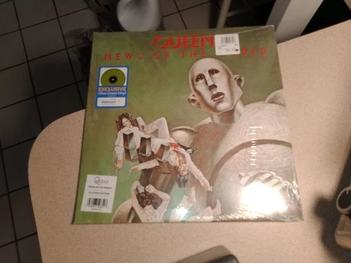 Queen "News of the World" LP Record Album. GREEN Vinyl! NEW! SEALED!! 2022.
