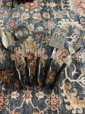 CUTCO Kitchen Utensils  Turner Ladle Solid Slotted Spoon 5 Piece Set