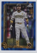 2025 Topps Chrome Blue Lava Refractor 73/150 Luis Arraez #216 b6y