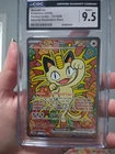 CGC 9.5 Meowth ex Special Illustration Rare Holo 121/088 Perfect Order 2026 EN