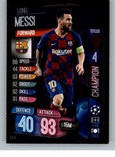 2019-20 Topps UEFA Champions League Match Attax Cards 24