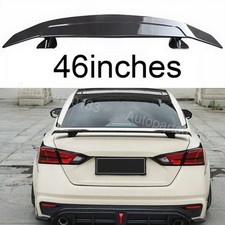 Carbon Style 46 Gt Rear Trunk Spoiler Wing For Nissan Maxima Altima Versa Sedan Carbon Style 46 Gt Rear Trunk Spoiler Wing For Nissan Maxima Altima Versa Sedan
