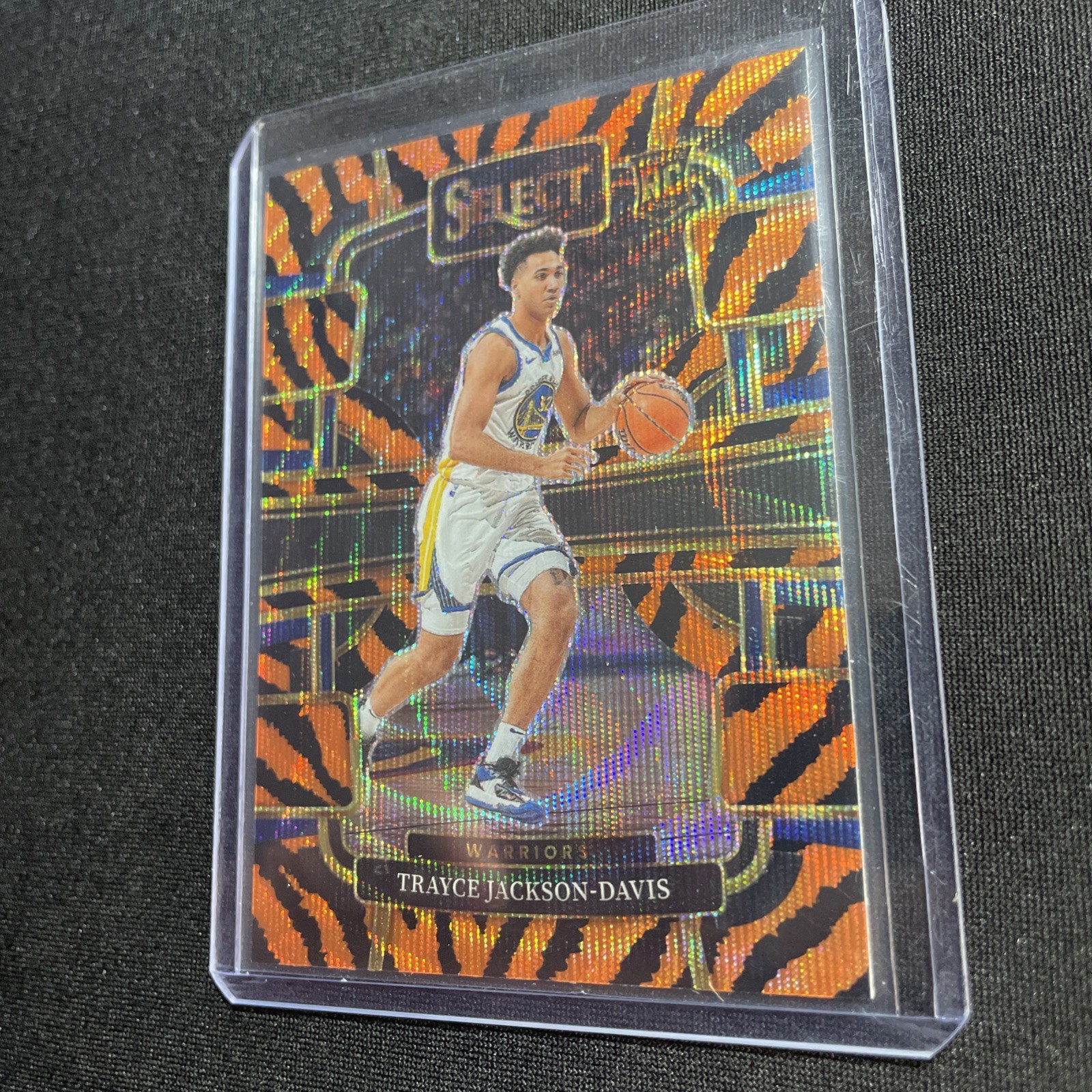 Trayce Jackson-Davis 2023-24 Panini Select Tiger Prizm #84 RC Rookie SP Case Hit