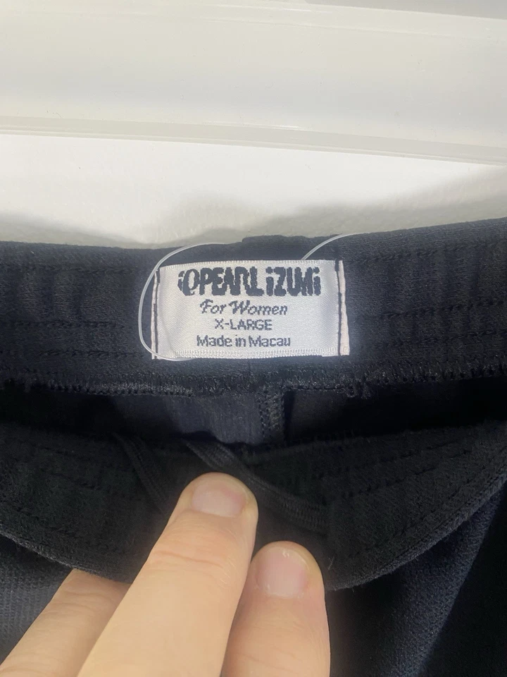 Pantalones deportivos para mujer Pearl Izumi negros Softshell ciclismo entrenamiento talla XL 34 X 32 Foto 3 de 4