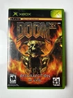 Doom 3 Resurrection of Evil Original Xbox CIB pristine condition! Tested Works